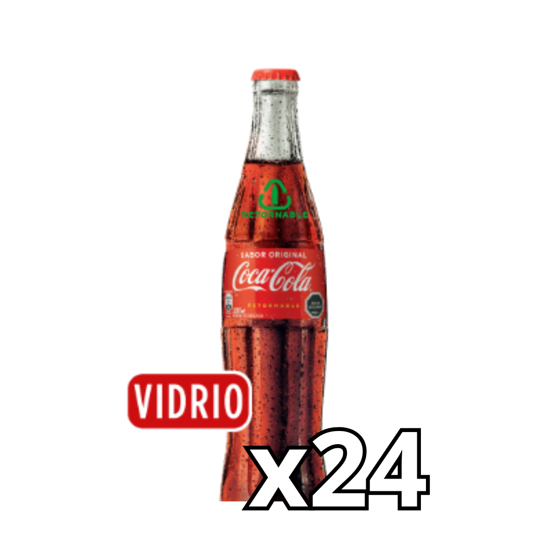 Jaba 24u – Coca-Cola Original Vidrio Retornable (Express) 350ml – $460 c/u