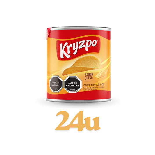 Papas fritas Kryzpo lata 37g $750 c/u
