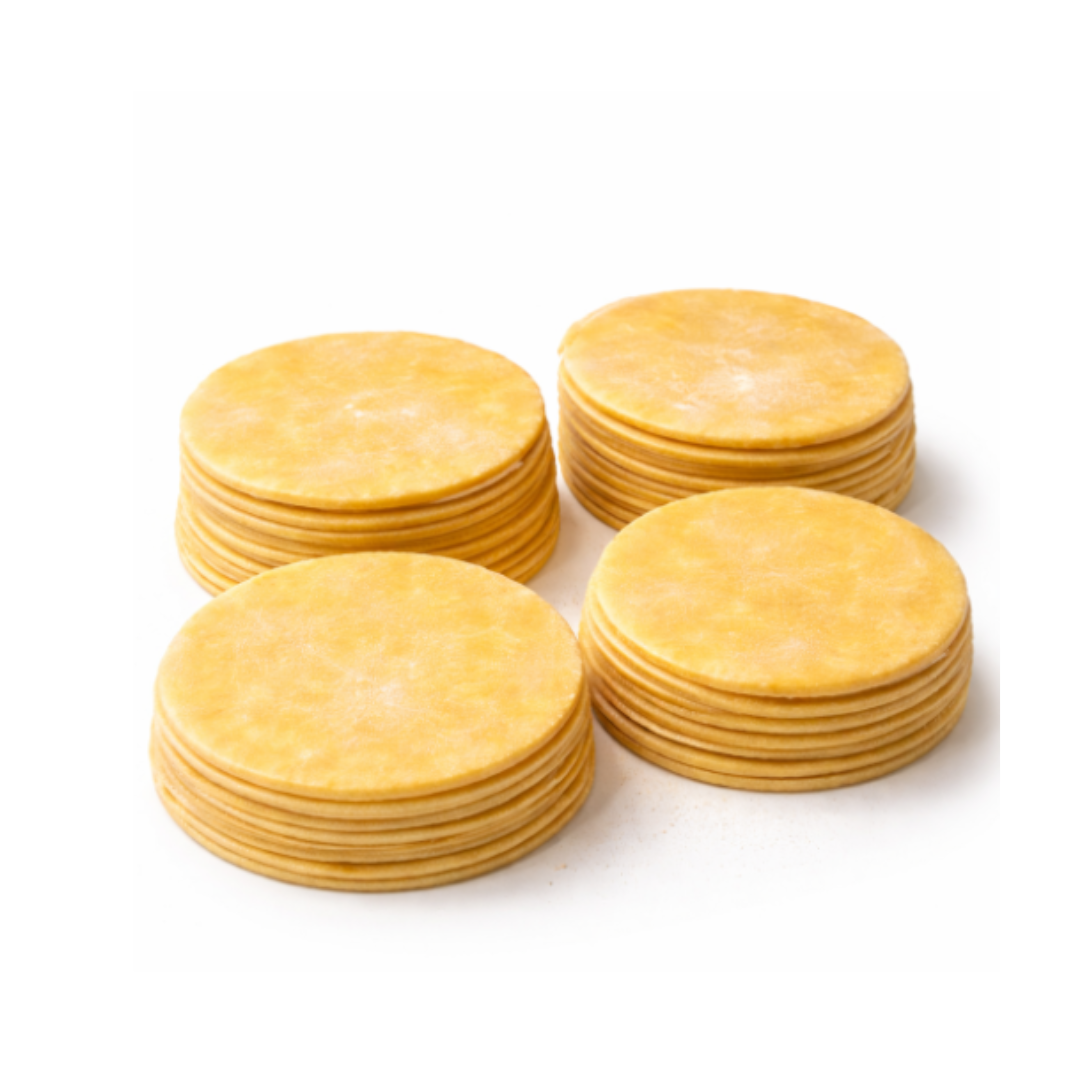 Pack 50 Unidades Masas de Sopaipillas 12 cm