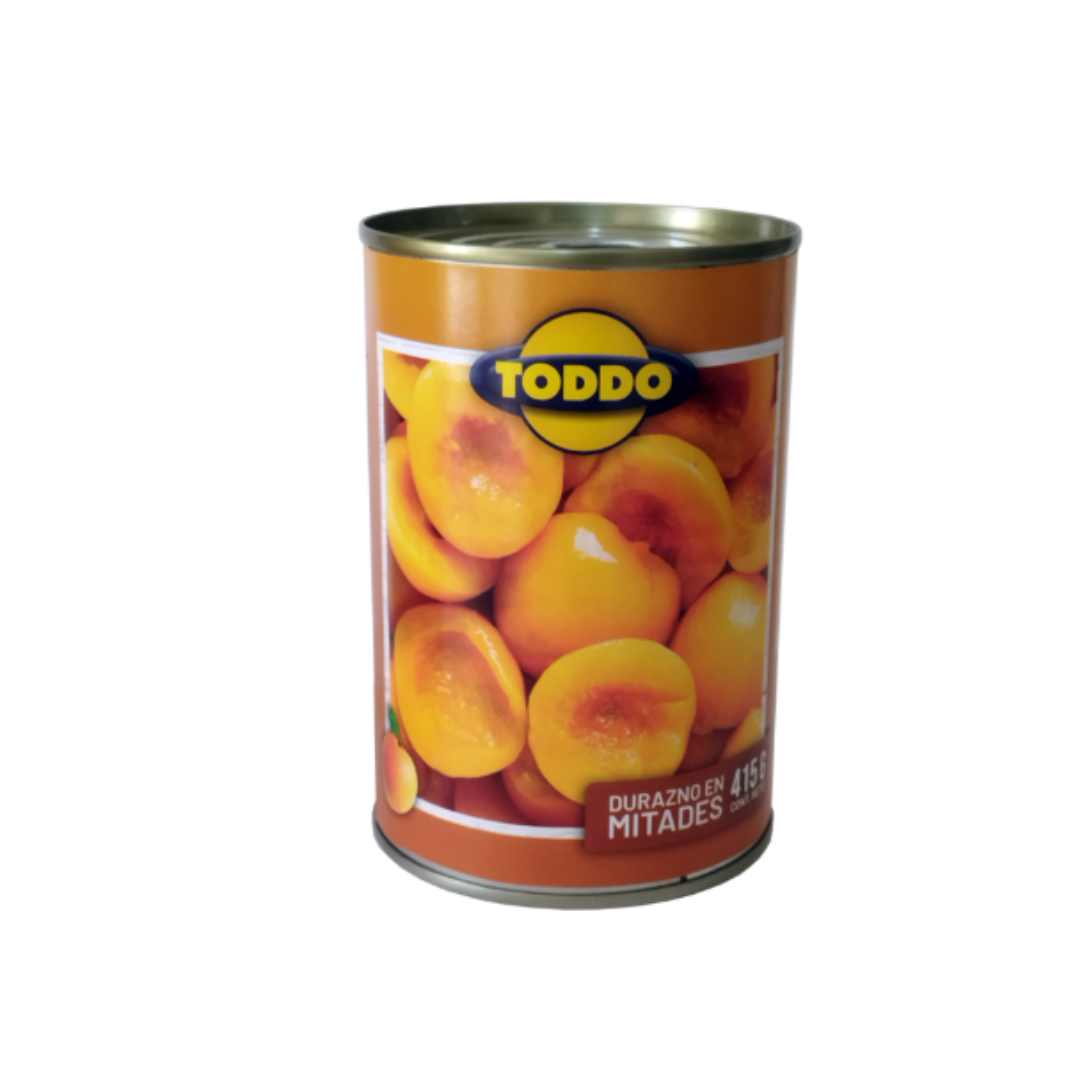 Durazno Mitades Toddo 415 Gr $1.390 c/u