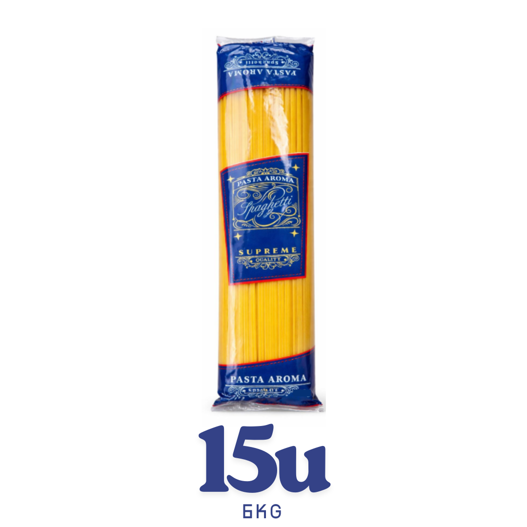 Pack de 15 Unidades - Pasta Aroma Spaghetti 400g – $579c/u