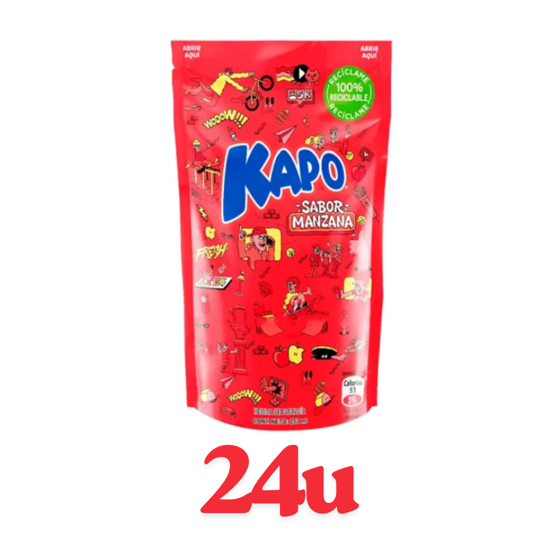 Jugo Kapo 252ml $250 c/u
