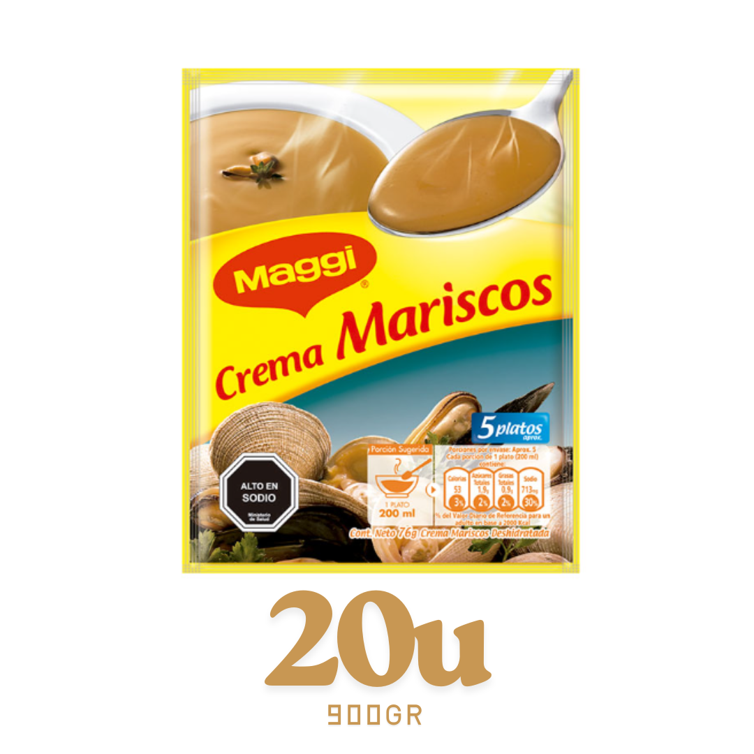 Pack 20 unidades - Crema Maggi Marisco 45gr - $569c/u