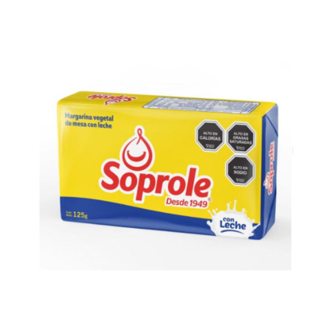 Margarina Vegetal Soprole 125g - $650 c/u