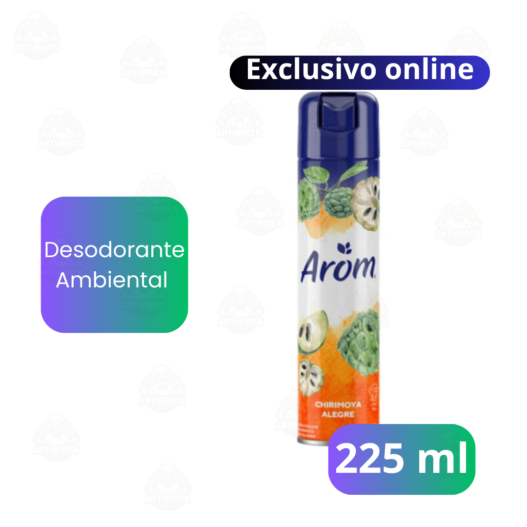 Desodorante Ambiental Arom Chirimoya Alegre 225 g