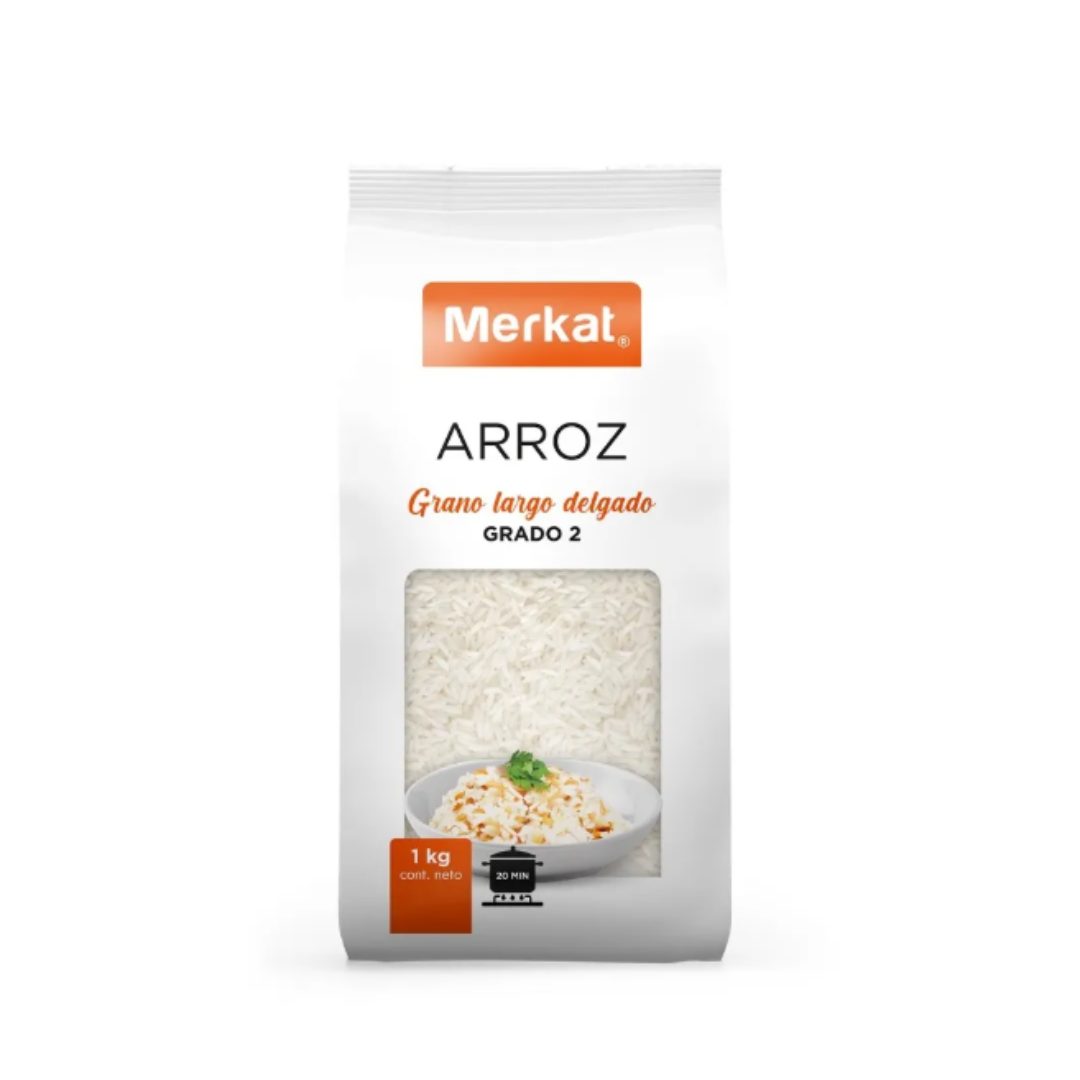 Arroz Merkat 1 kg Grado 2 - $990 c/u