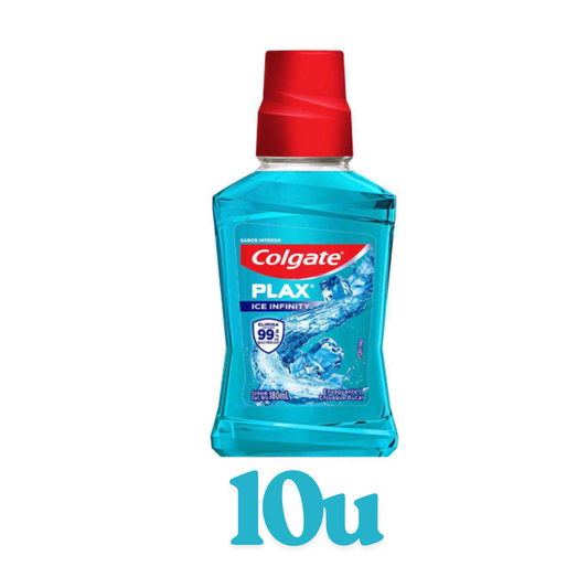 Enjuague Bucal Colgate Plax Ice Infinity 180ml $990 c/u