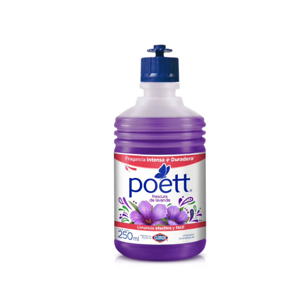 Limpiador de pisos Poett Lavanda 250ml $790 c/u