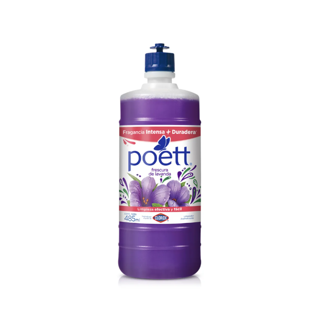 Limpiador de pisos Poett Lavanda 485ml $1.190 c/u