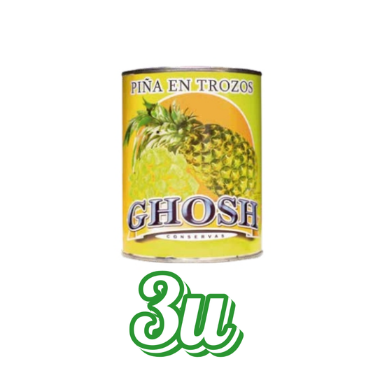 Piña en Trozo Ghosh 246g - $1.590 c/u
