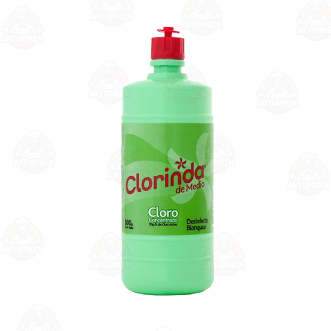 Cloro Liquido Clorinda Botella 500cc