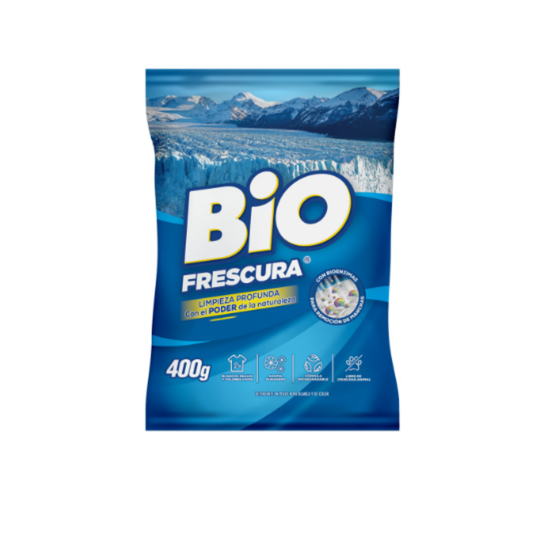 Detergente en Polvo Matic 400g Bio Frescura $790 c/u