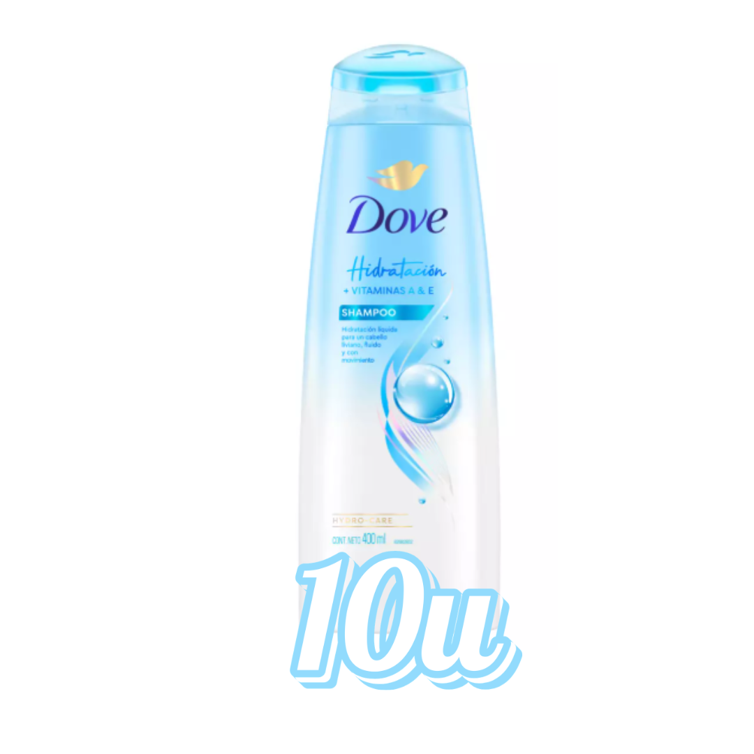 Dove Shampoo Hidratación Intensa 400ml - $2.290 c/u