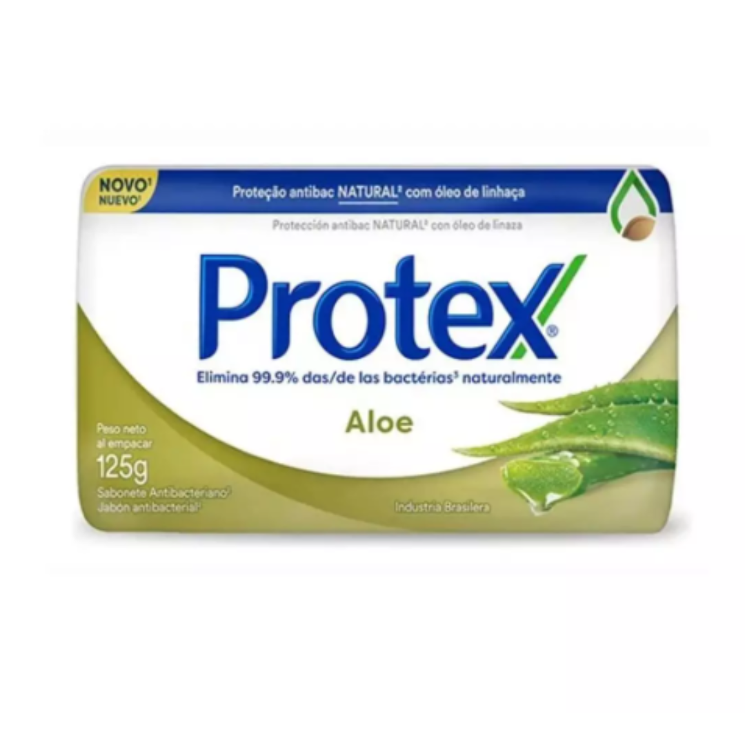 Jabón en barra protex aloe 125 g