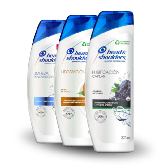 Shampoo Head & Shoulders 375 ml $3.790 c/u