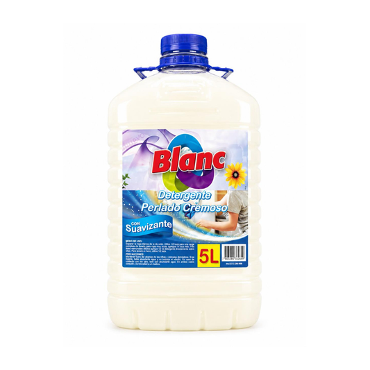 Detergente Blanc Perlado 5L con Suavizante - $1.990 c/u
