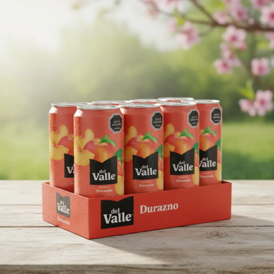 Display 6u Latas 340ml Jugo Del Valle - $871c/u