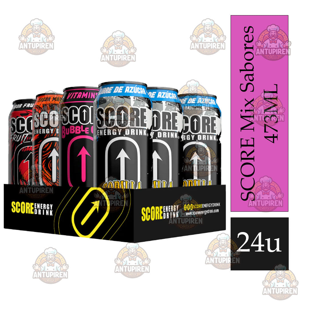SCORE mix sabores 473 ML | Pack 24 Latas