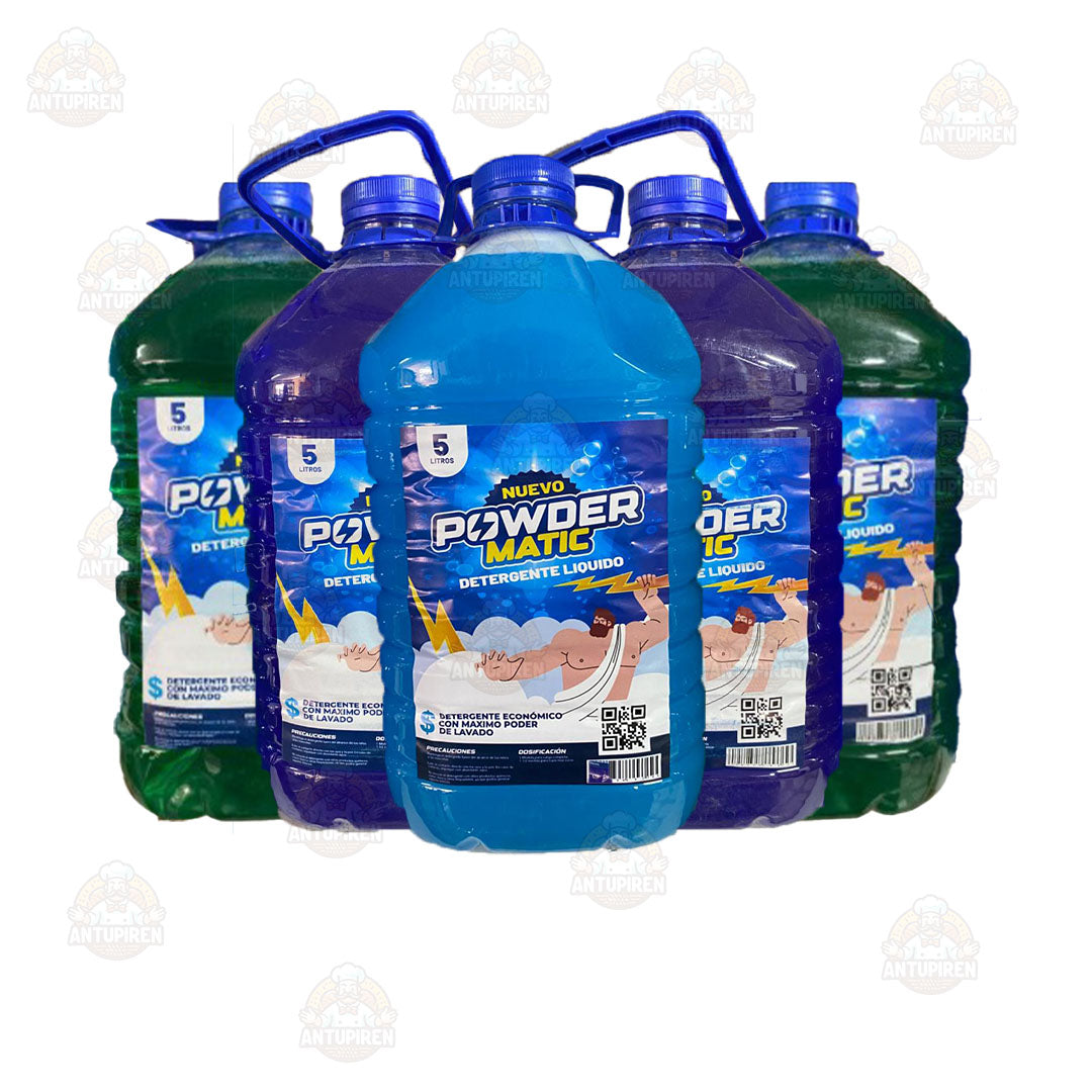 Surtido de Detergente Powder Matic 5L - (5 unidades)