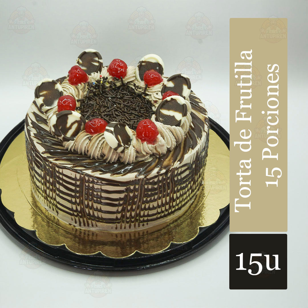 Torta de Frutilla – 15 Porciones