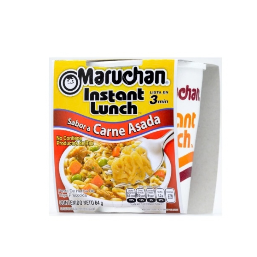 FIDEOS INSTANTANEOS MARUCHAN 64G