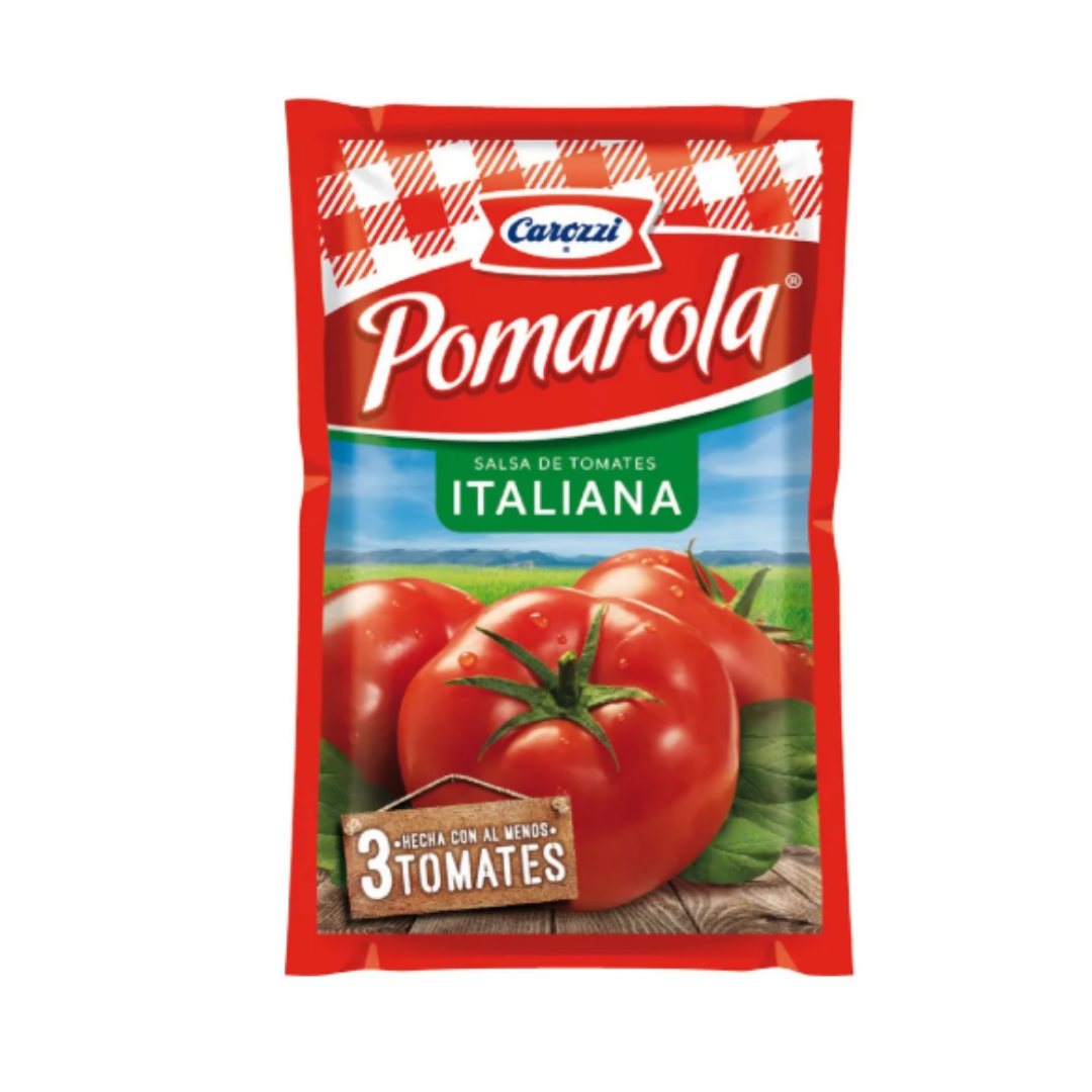 Salsa de Tomate 200g Pomarola Italiana $690 c/u