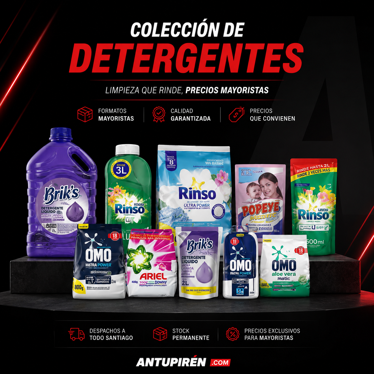 Detergentes