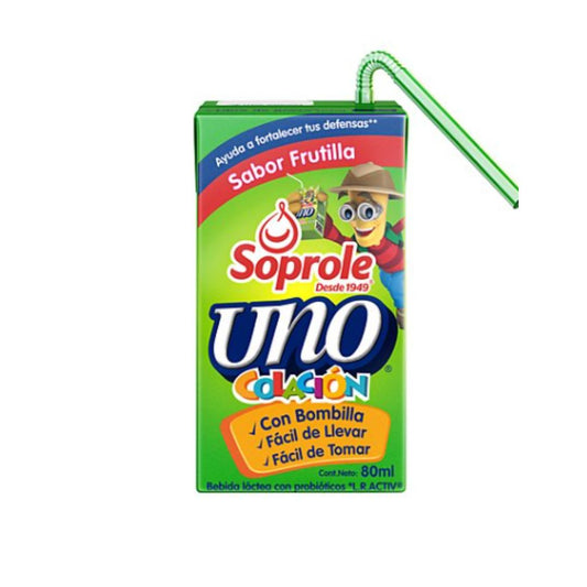 Probiótico Soprole Uno multifruta 80ml