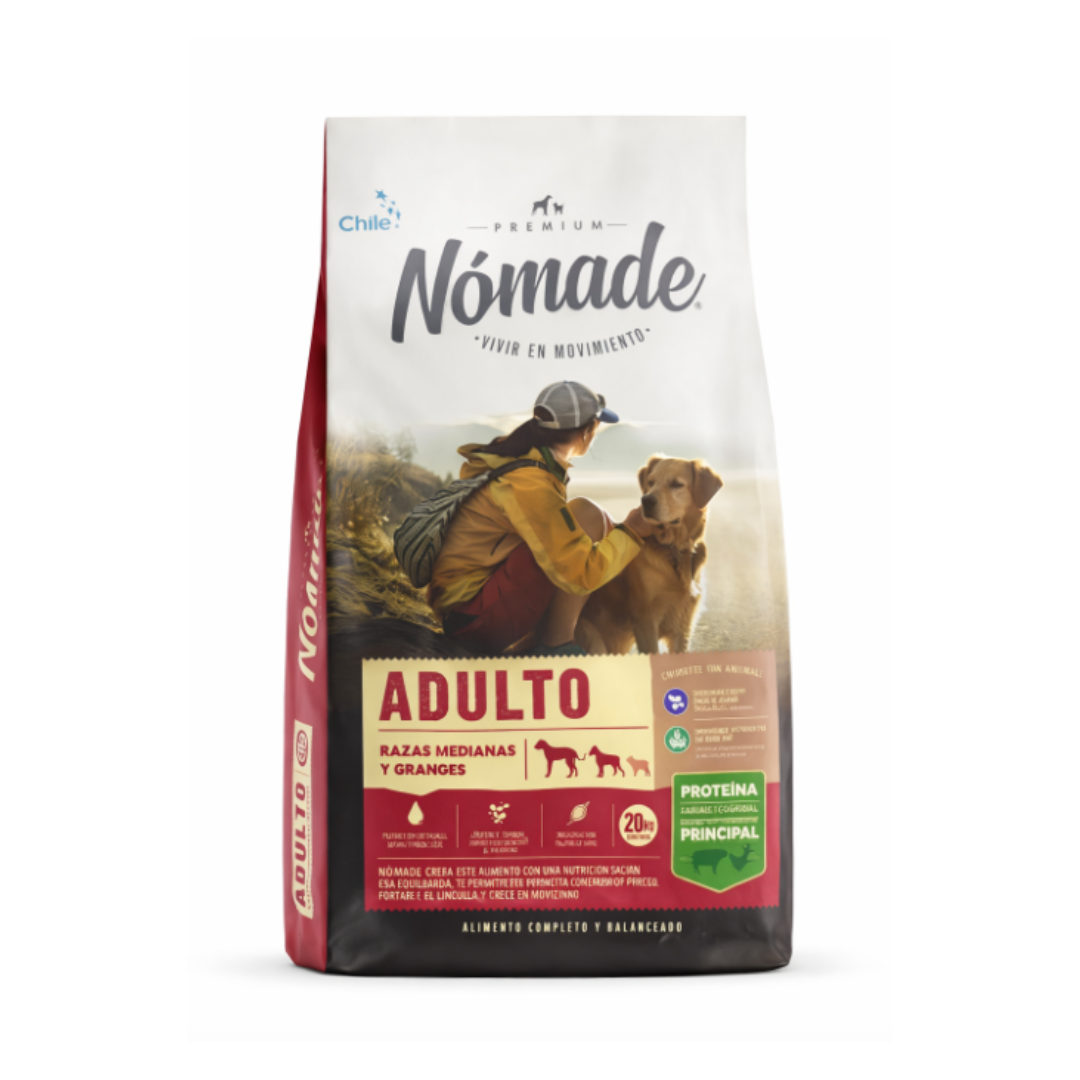 Alimento perro Nomade adulto 20kg