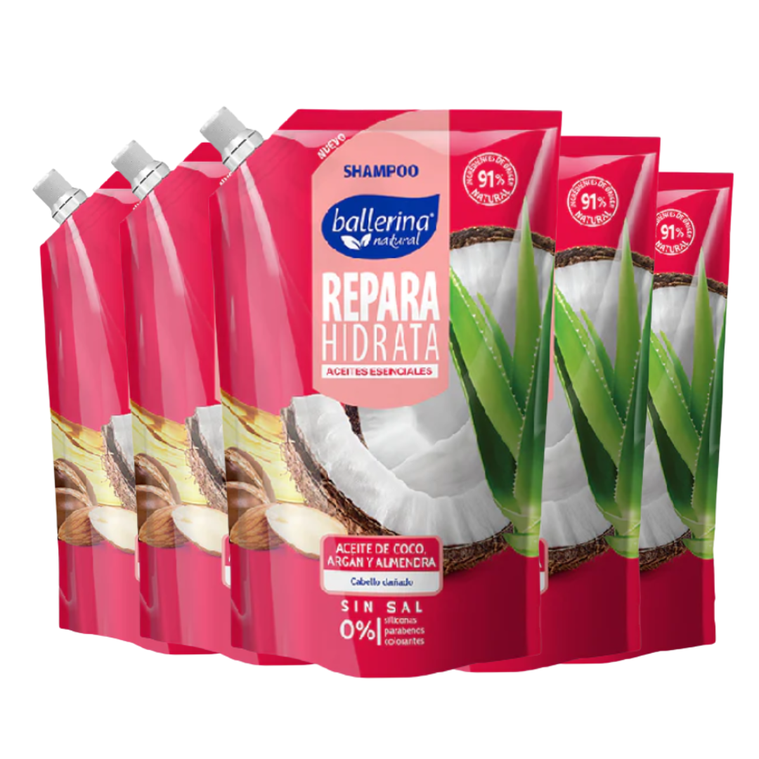 Shampoo Ballerina 750ml - $1.290 c/u