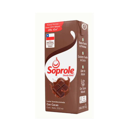Leche Natural Soprole 200ml