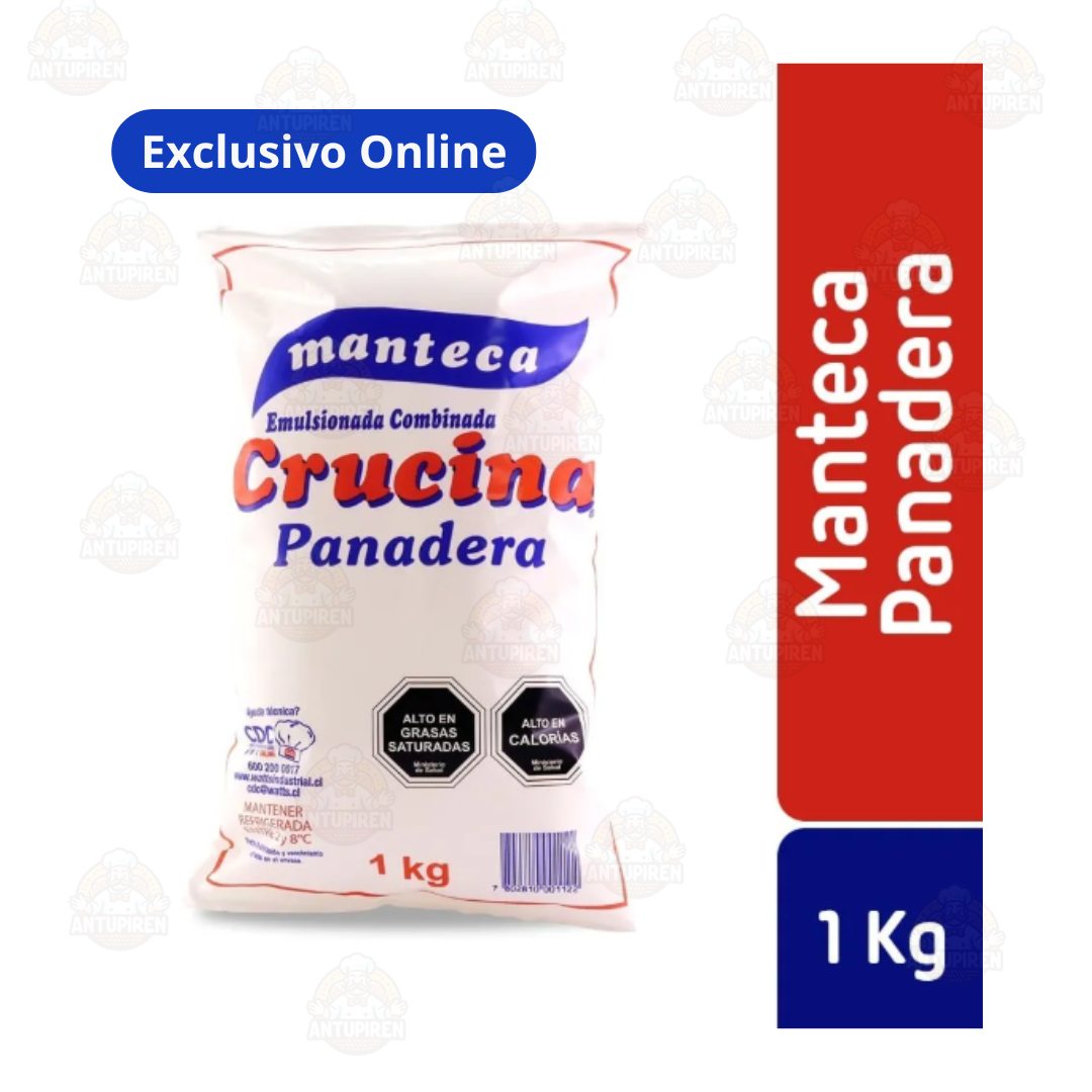 Manteca panadera vegetal 1kg