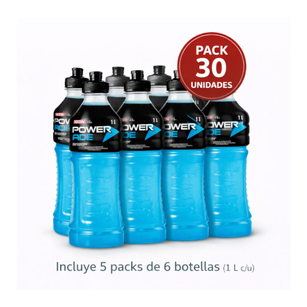 Display 5×6 (30u) – Powerade Frozen Blast 1L – $1.377 c/u