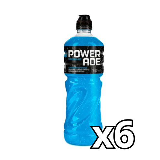 Display 6 Unidades - Powerade Frozen Blast 850ml - $970c/u