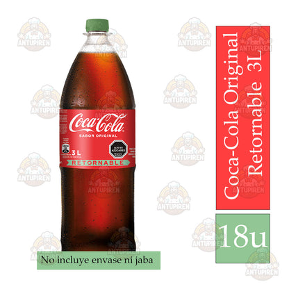 Coca-Cola Original Retornable 18u de 3L