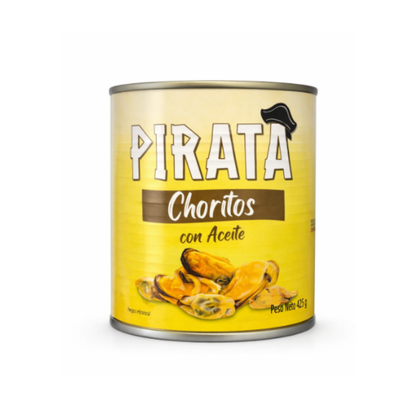 Choritos Pirata 425g $1.690 c/u