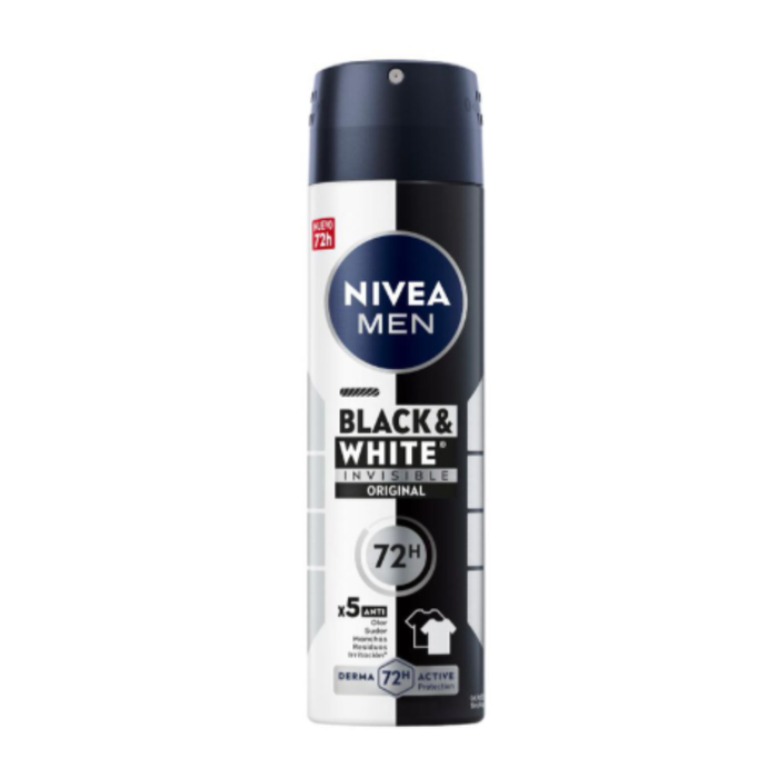 Desodorante Spray Nivea Men B&W 150 ml