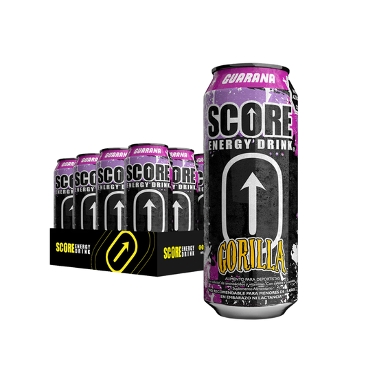 Pack 24 Latas Energética Score 473ml - $890c/u