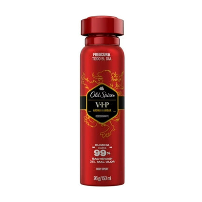Desodorante Old Spice Spray VIP Lata 150 ml - $2.590 c/u