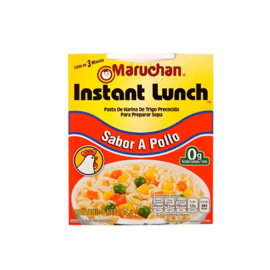 Fideos instantáneos Maruchan 64 g | Desde $1.290 c/u