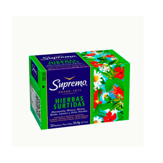 Te Hierbas Surtidas Supremo Caja 20u