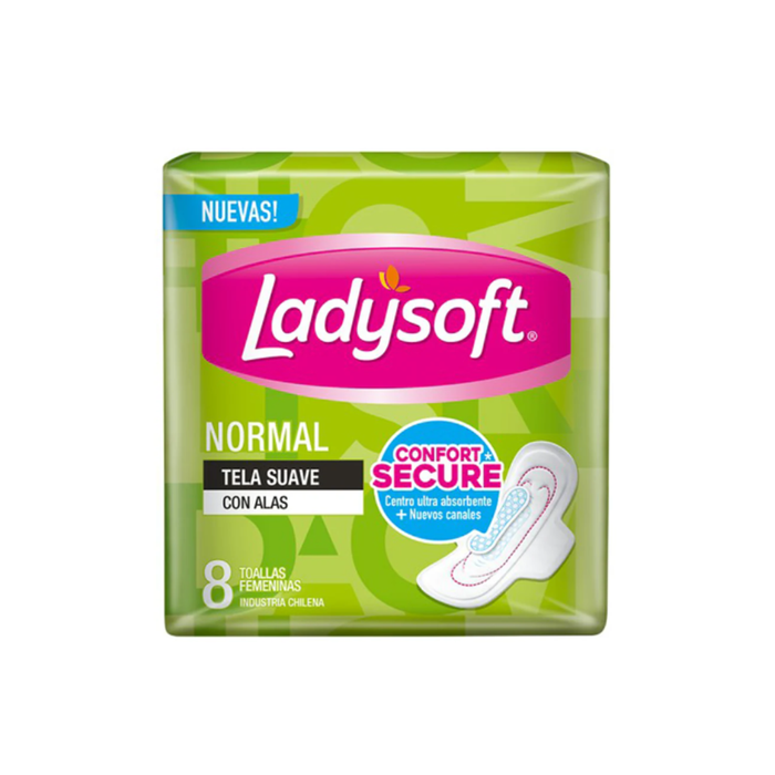 *Toalla Femenina Ladysotf Normal 8un