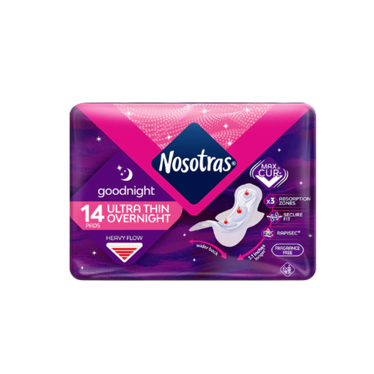 Toalla Higiénica "Nosotras" Ultra delgada Nocturna $2.390 c/u