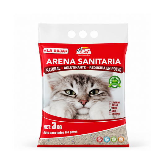 Arena Sanitaria para Gatos VipCat 3kg - $2.690 c/u