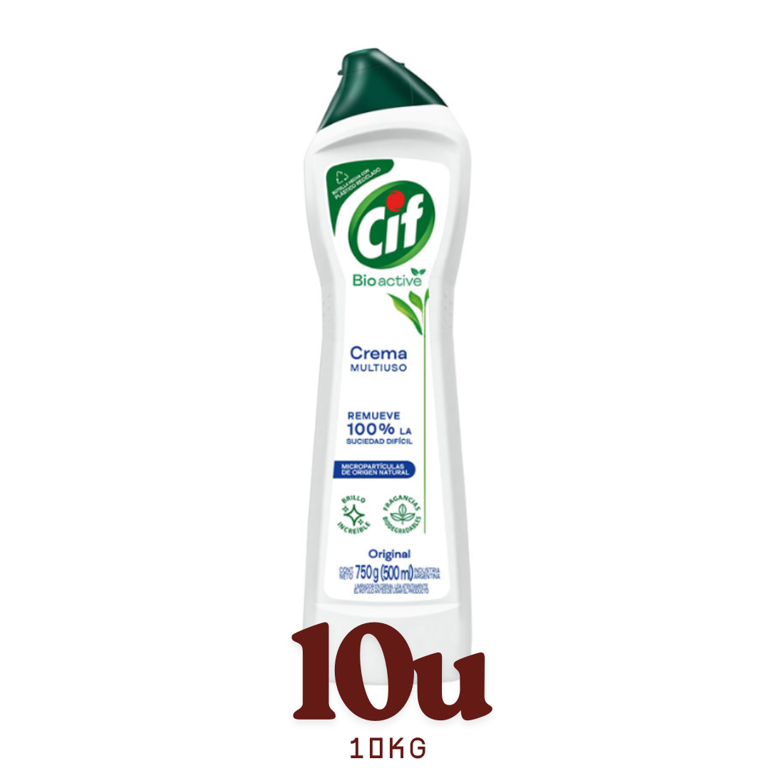 Limpiador Crema Multiuso Cif 750g Original - $1.590 c/u