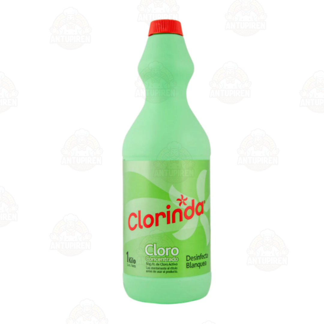 Cloro Liquido Clorinda Botella 1L