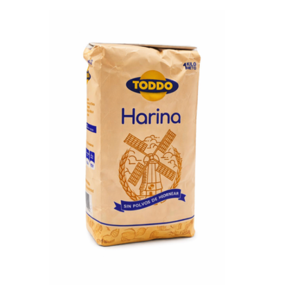 Harina Toddo sin Polvos de Hornear 1 kg - $1.090 c/u