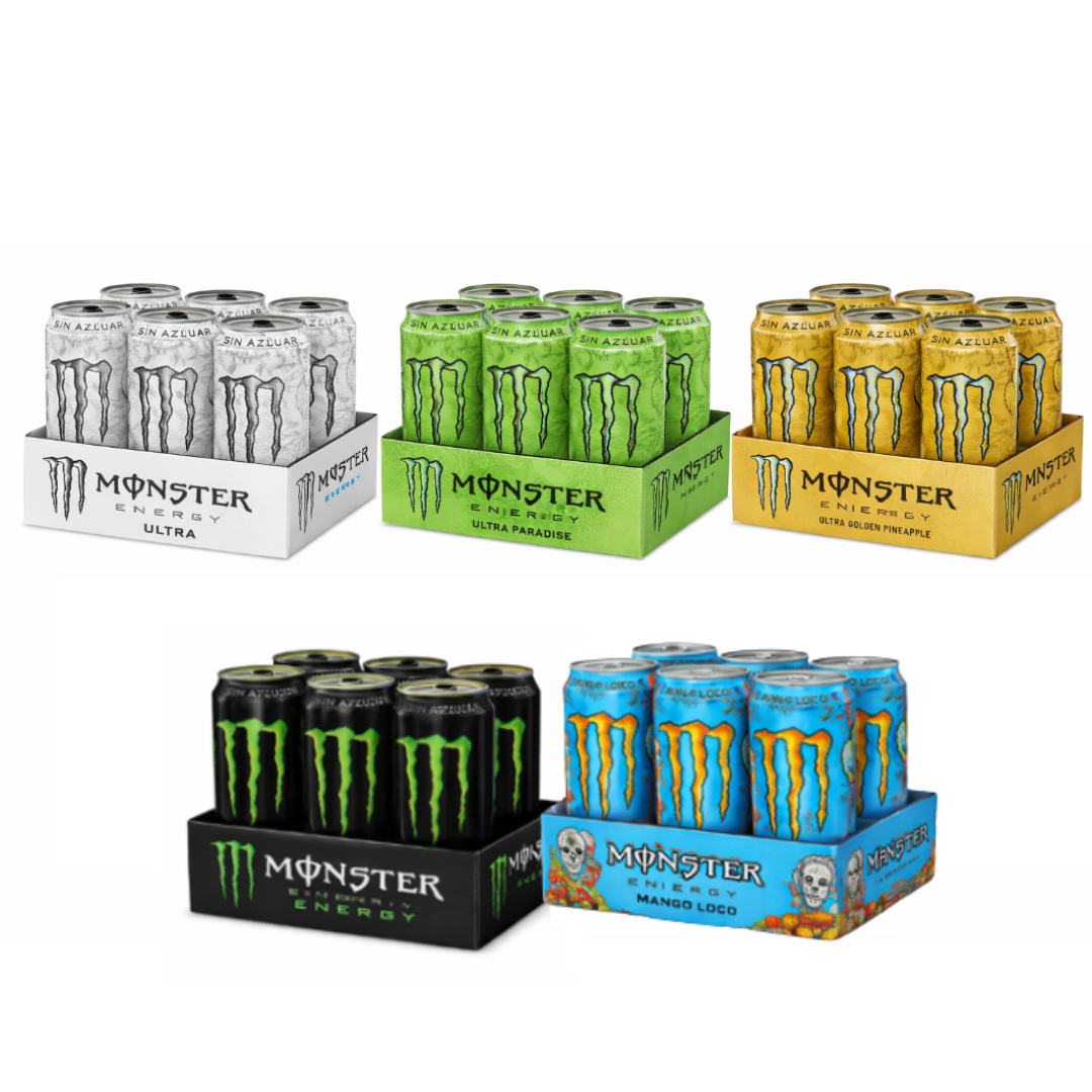 Monster energy clasica 473ml $1.531 c/u