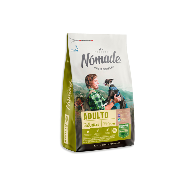 Alimento Premium Nomade Adulto Raza Pequeña 3kg