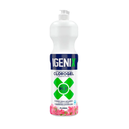 *Limpiador Cloro Gel Igienix 900ml (FLORAL/LAVANDA/EUCALIPTUS)